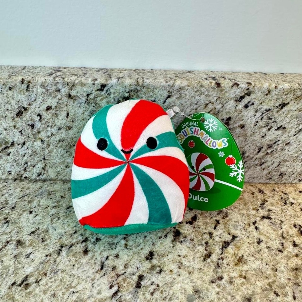 Squishmallows Mystery Squad Christmas Dulce Mint 4"